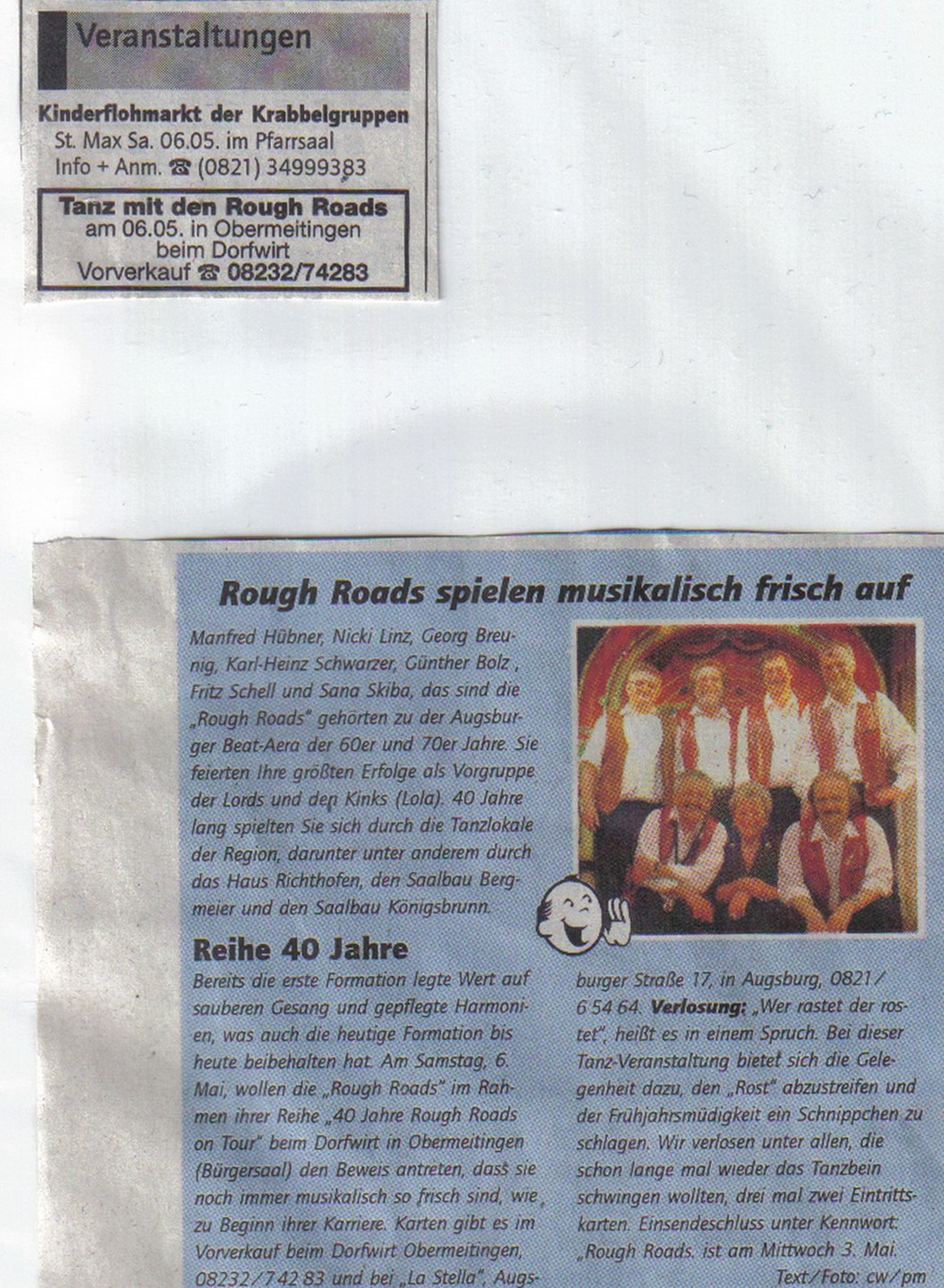 Dorfwirt Untermeitingen 40 Jahre Rough Roads